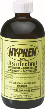 Cleaners, Disinfectants, and Neutralizers
