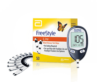 Abbott FreeStyle Freedom Lite Glucose Monitoring Kit