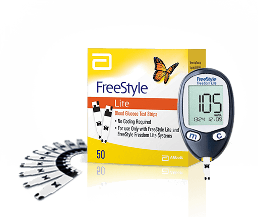 Abbott FreeStyle Freedom Lite Glucose Monitoring Kit